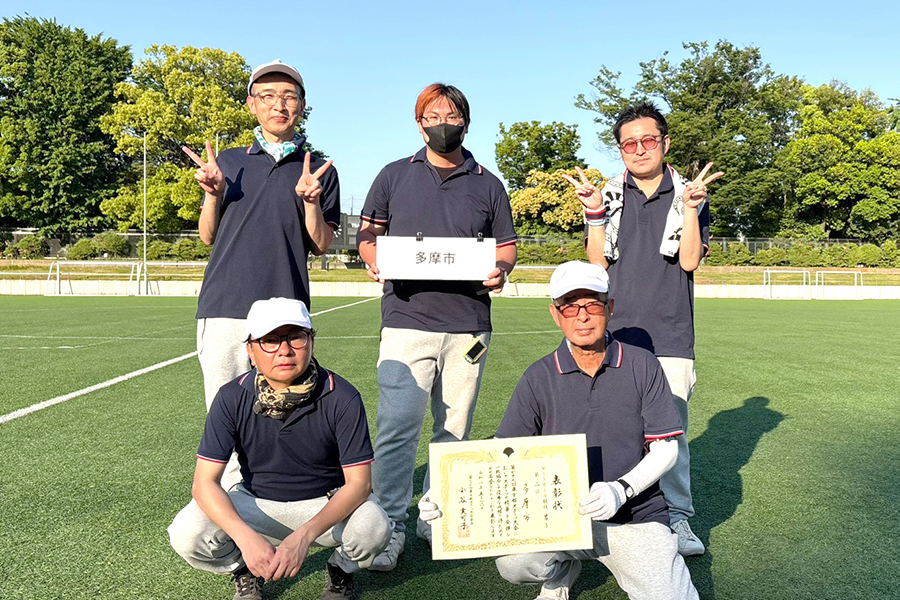 第79回 東京都スポーツ大会 ゲートボール競技【男子第2位】多摩市